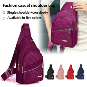 Reusable Waist Bag for 100+ Holidays, Large Capacity Zipper Chest Bag, Casual Bum Bag, Crossbody Fanny Pack, Multi-Pocket Design, Ideal Gift for Mom, Suitable for All Seasons