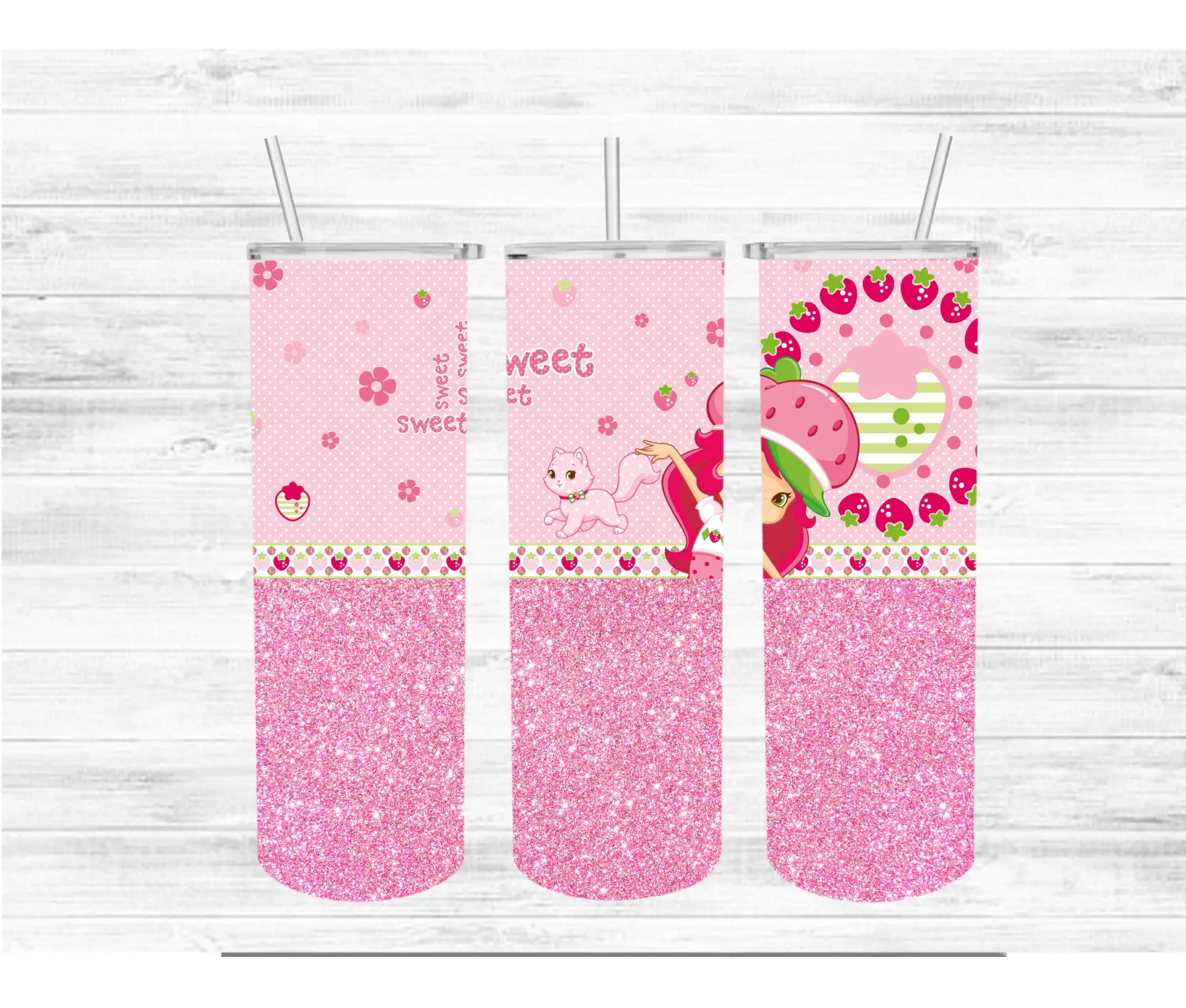 Strawberry Shortcake 20oz tumbler