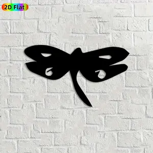 1pc Dragonfly Metal Wall Art, Exquisite Dragonfly Statue Mural, Ideal Gift for New Year, Easter, Nature Decor Enthusiasts, Weather-Resistant Metal Wall Decor Wall Sculptures, Unique Home Decor Accent