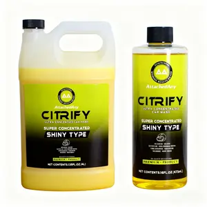 AttachedAny car stuff  Car Wash Series - Citrify Ultre Concentrated Car Wash Shampoo 16OZ 4L Super Concentrated Dual Action Pre & Main Wash Gloss & Protection High Foam Professional Car Wash Shampoo car essentials