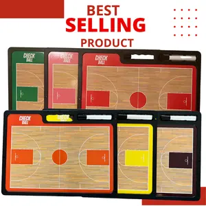 Large dry erase basketball coaching board