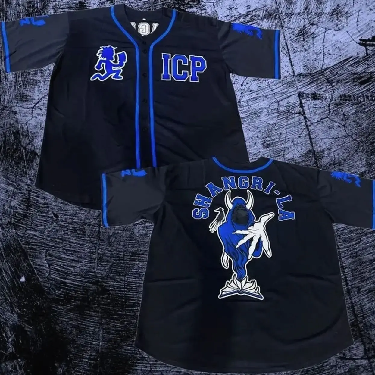ICP Juggalo Baseball Jersey - Shangri-La Baseball Jersey - Insane Clown Posse Pefect Fit Unisex, Gift For Fan, Gift For Him, Her