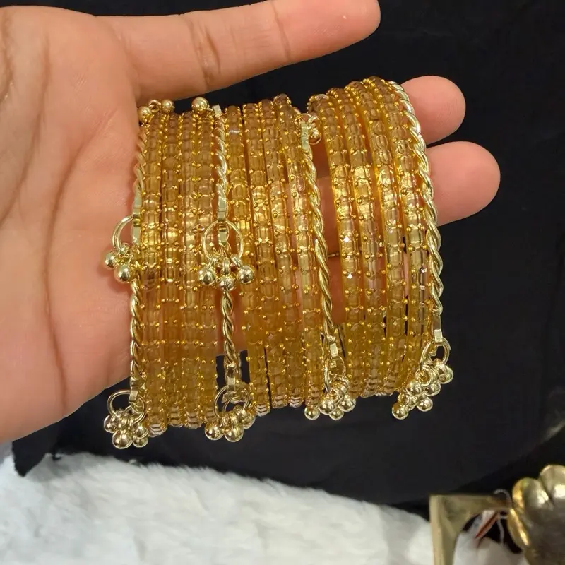Glass bangles Kashmiri rain drop Indian Pakistani trending Jewlery viral Eid bangles ghungroo bangles