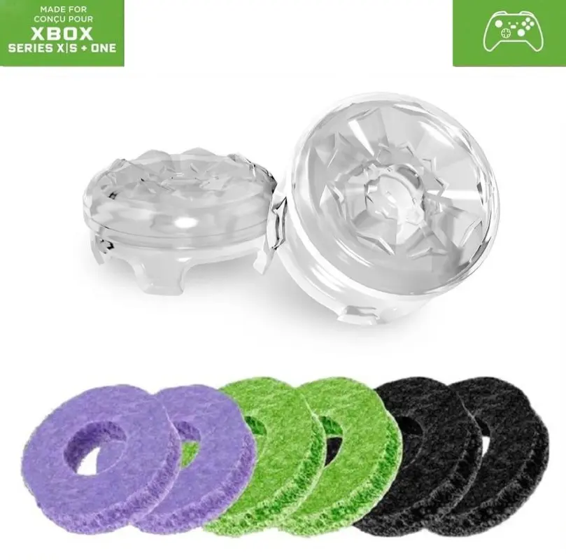 Anti-Slip Silicone Gaming Grips with 2 High-Rise Thumbsticks - Easy-to-Install Multi-Console Replacement Covers for Xbox 1, Series X/S, Switch&PS5 Controllers, Enhanced Precision Aim Gaming Accessories