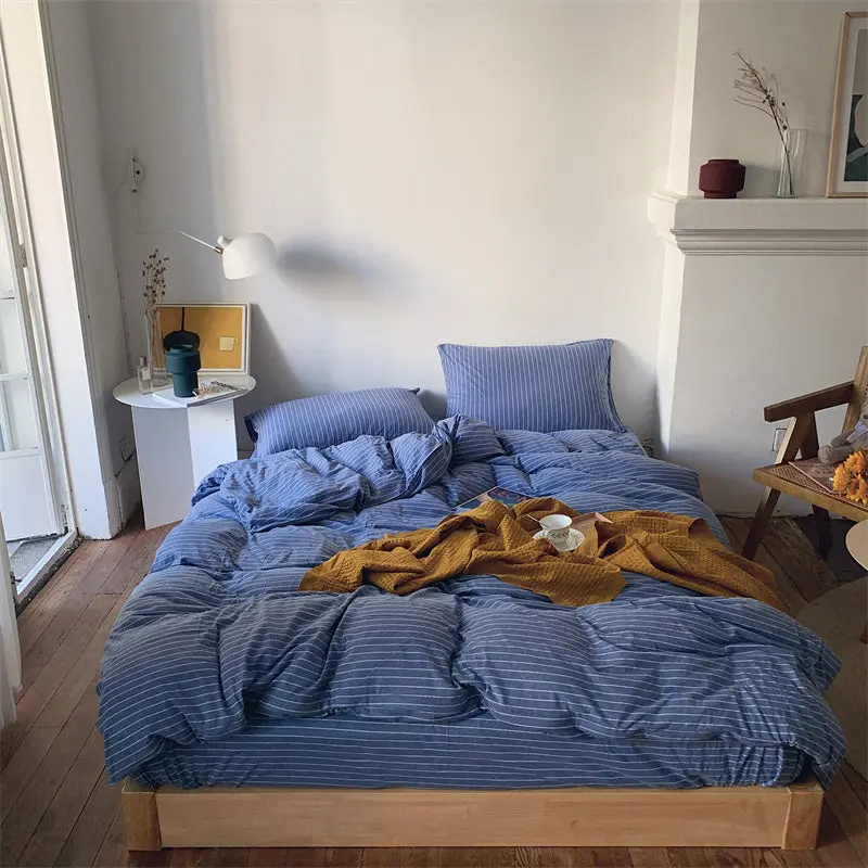 Serene Stripes Bedding Set