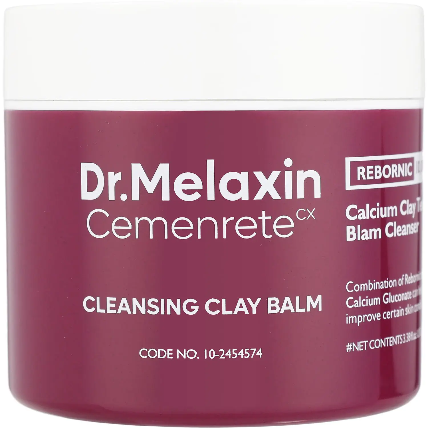 Dr. Melaxin By Dr. Melaxin Cemenrete Cleansing Clay Balm For Unisex
