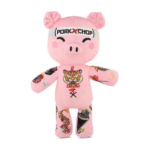 Hiro the Pig 15-inch Tattooed Plushie