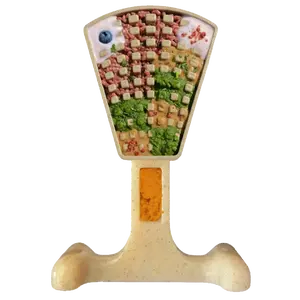 Waffle Tower Nylon Chew & Enrichment Toy | 2-in-1 for Aggressive Chewers | SodaPup