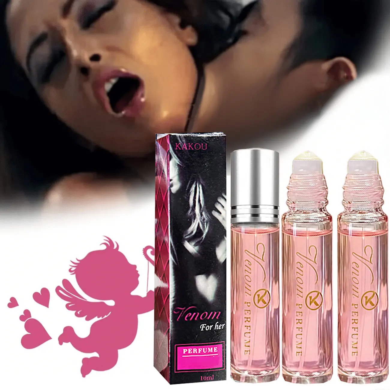 Women's perfume: elegant floral and vanilla notes, lasting 4–6 hours. A women’s essential piece suitable for everyday commuting or dates. A beautifully designed gift that includes pheromone perfume. A fashion essential. Valentine’s Day Gift – Premium Item