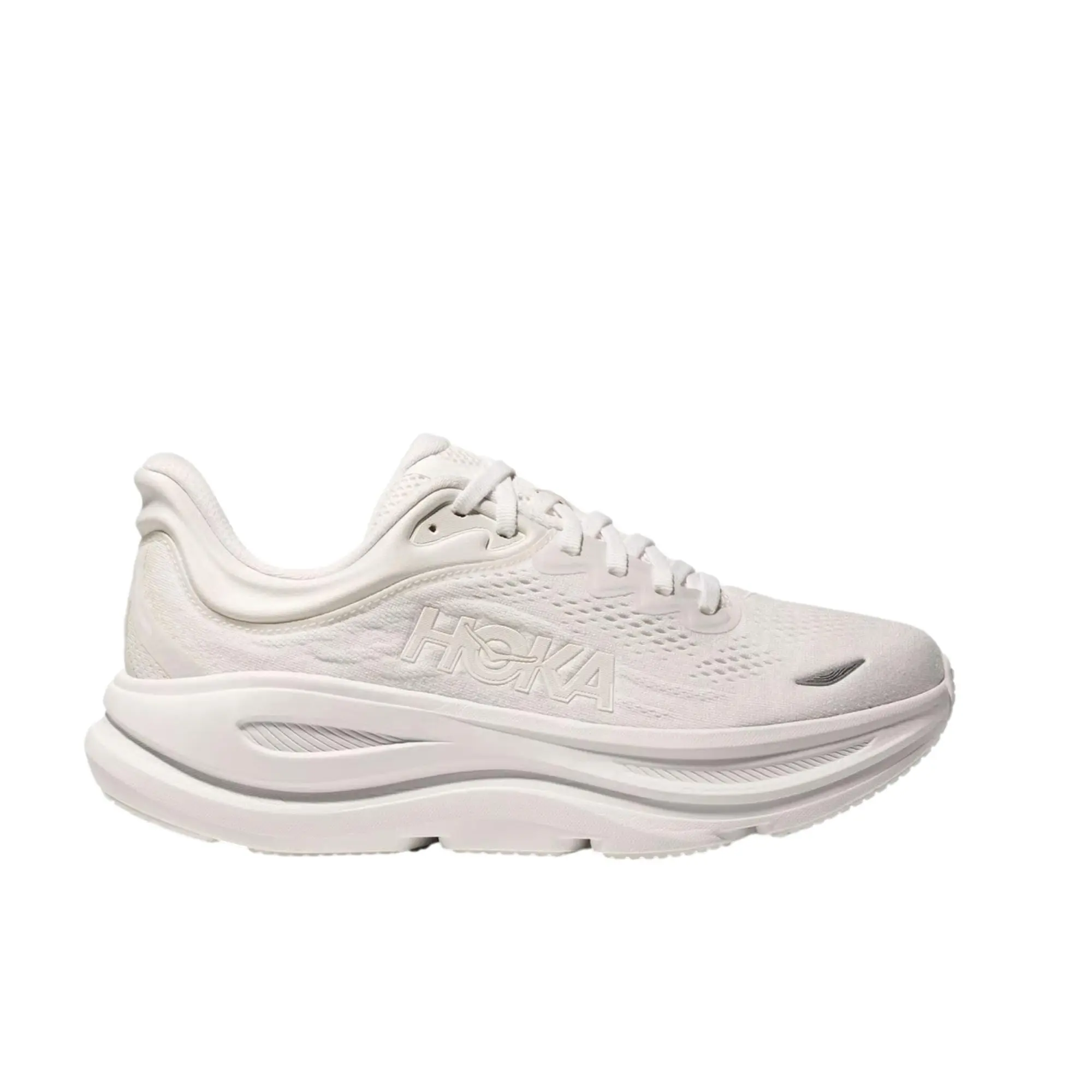 Hoka Bondi 9 White / White  1162012-WWH Women's