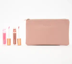 YENSA Beauty Luxe Tinted Lip Oil Duo with Bag