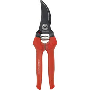BP 3214D ComfortGEL Bypass Hand Pruner, 3/4-inch cut , Red