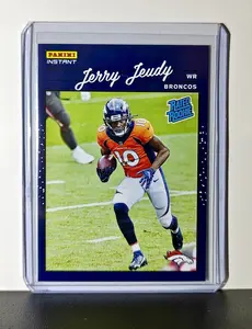 Jerry Jeudy Rookie 2020 Panini NFL #6 Rated Rookie Card Denver Broncos