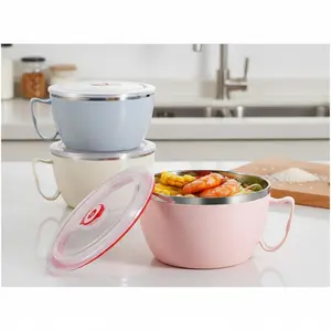 Double Layer Insulated Bento Lunch Box - Multi-Use Stainless Steel Food Container, Thermal Keep Fresh Portable Design, Leakproof & Easy Clean, Essential for Home Office Work School Meal Prep