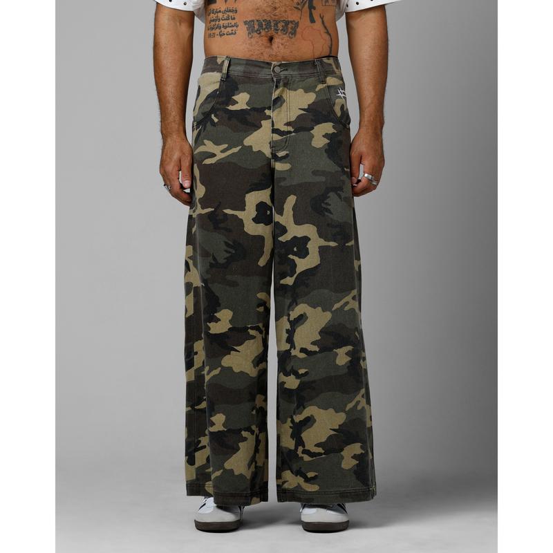 Loiter Skate Jeans Washed Camo