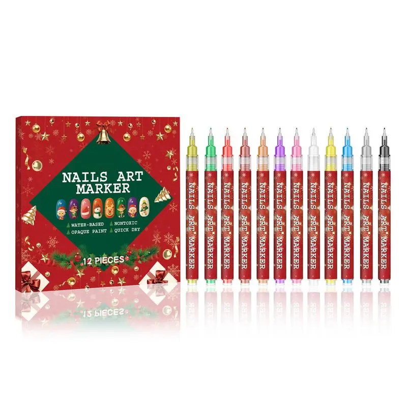 12 Color Christmas Set