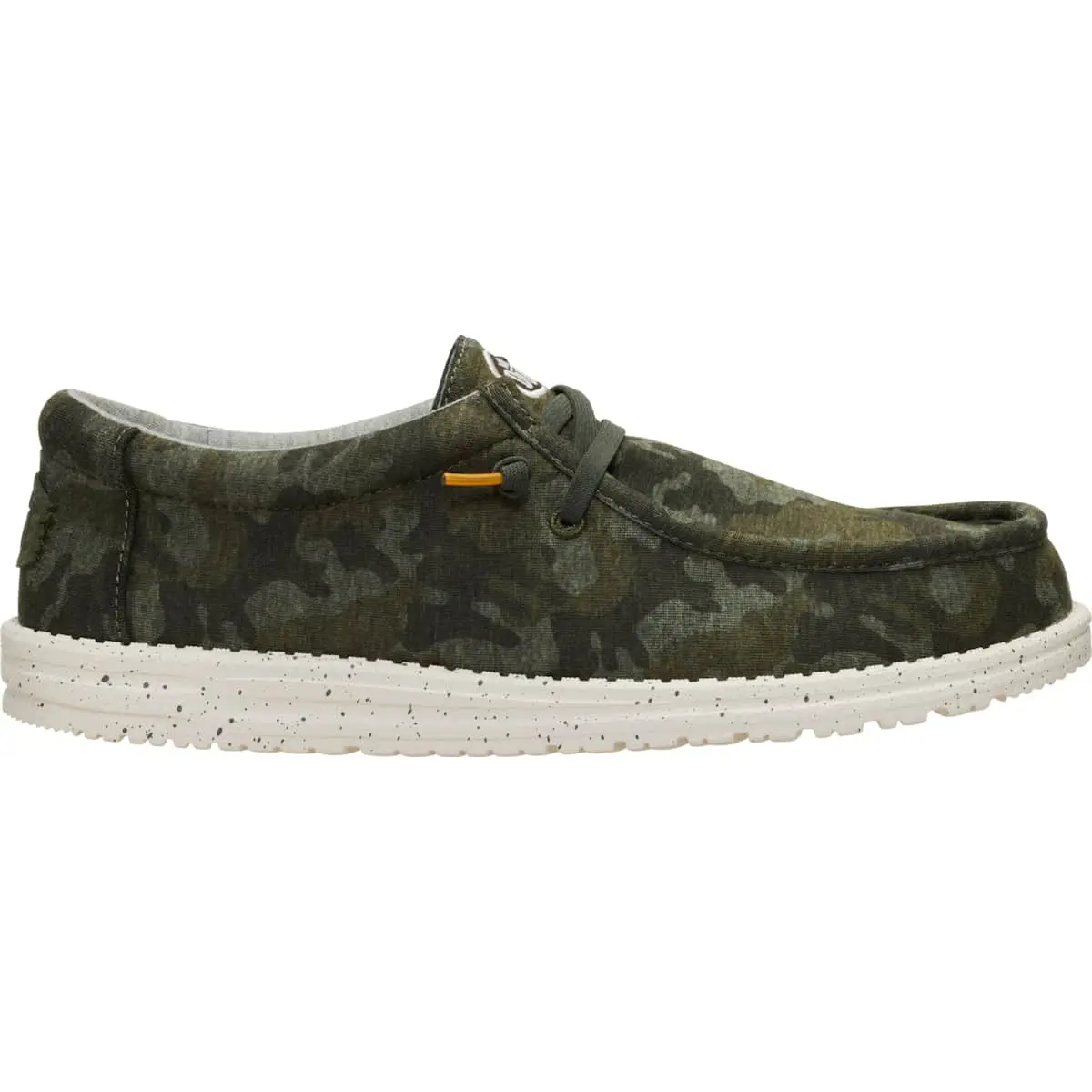 HEYDUDE Wally Stretch Jersey Camo - Comfortable Slip on Machine Washable Shoes