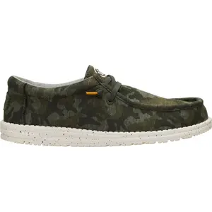 HEYDUDE Wally Stretch Jersey - Comfortable Slip on Shoes for Men