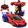 RC Transform Spider Car Toy for Kids, Remote Control Robot Car Toy with One Key Transform, 360 Spin, Battery and Accessories