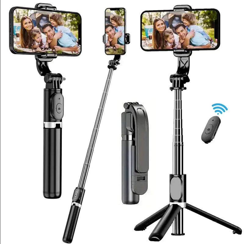 3-in-1 Selfie Stick Tripod Stand – Phone Holder for TikTok, Travel & Live Streaming
