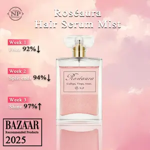 NP Roséaura Hair Perfume | Leave - in Hair Serum | Hair Oil | Leave-in Hair Mask| Floral Fruity | Pheromone-Like Long-Lasting Fragrance | Anti-Frizz | Nourishes Hair | TikTok Trending Haircare 50ml