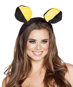 BAH4560 - Hypnotizing Yellow/Black Bumble Bee Head Piece