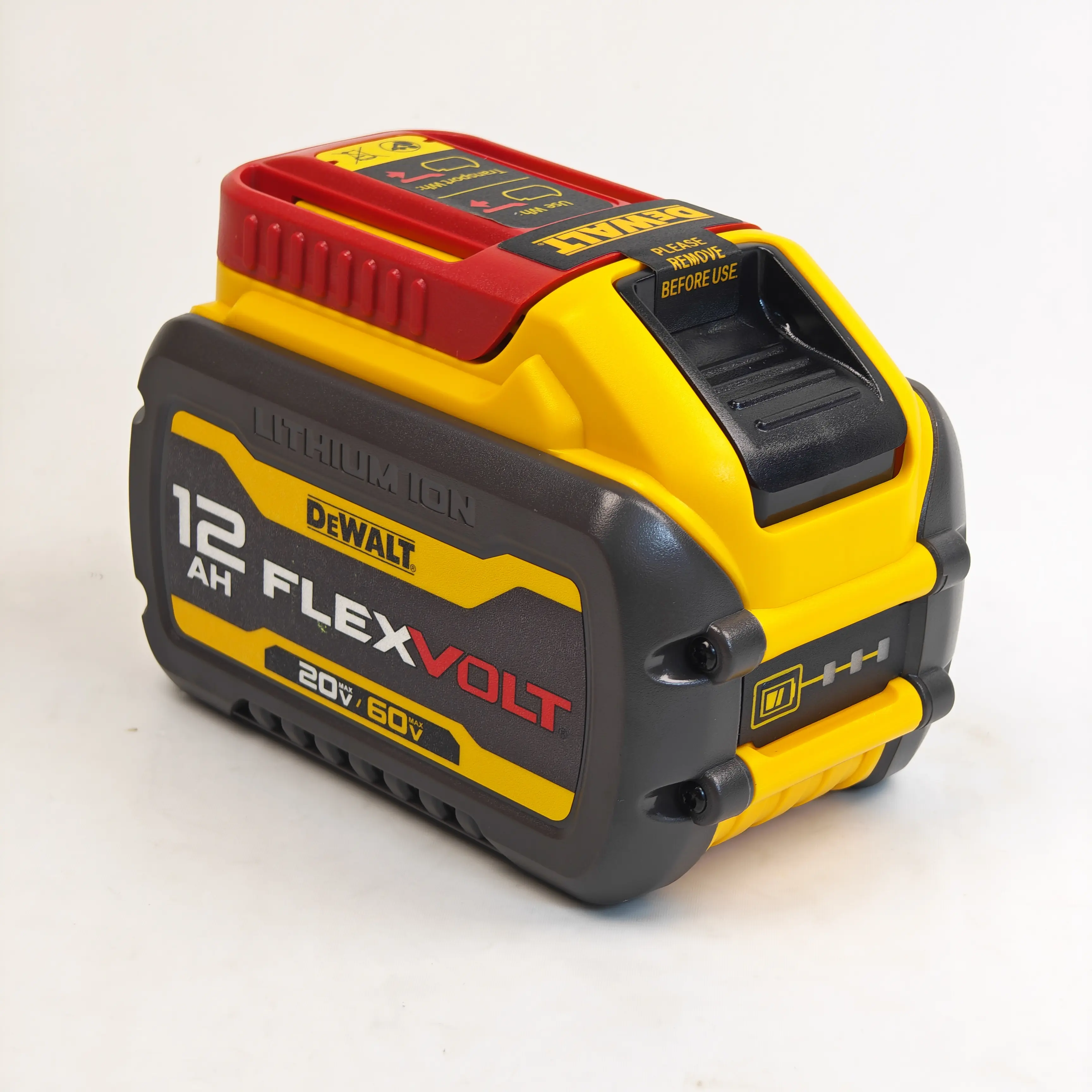 DEWALT DCB612 FLEXVOLT 12Ah 20V/60V MAX Lithium-Ion Battery, High-Capacity Power Tool Accessory Battery, Batteries Durable Lithium Battery High Output Battery