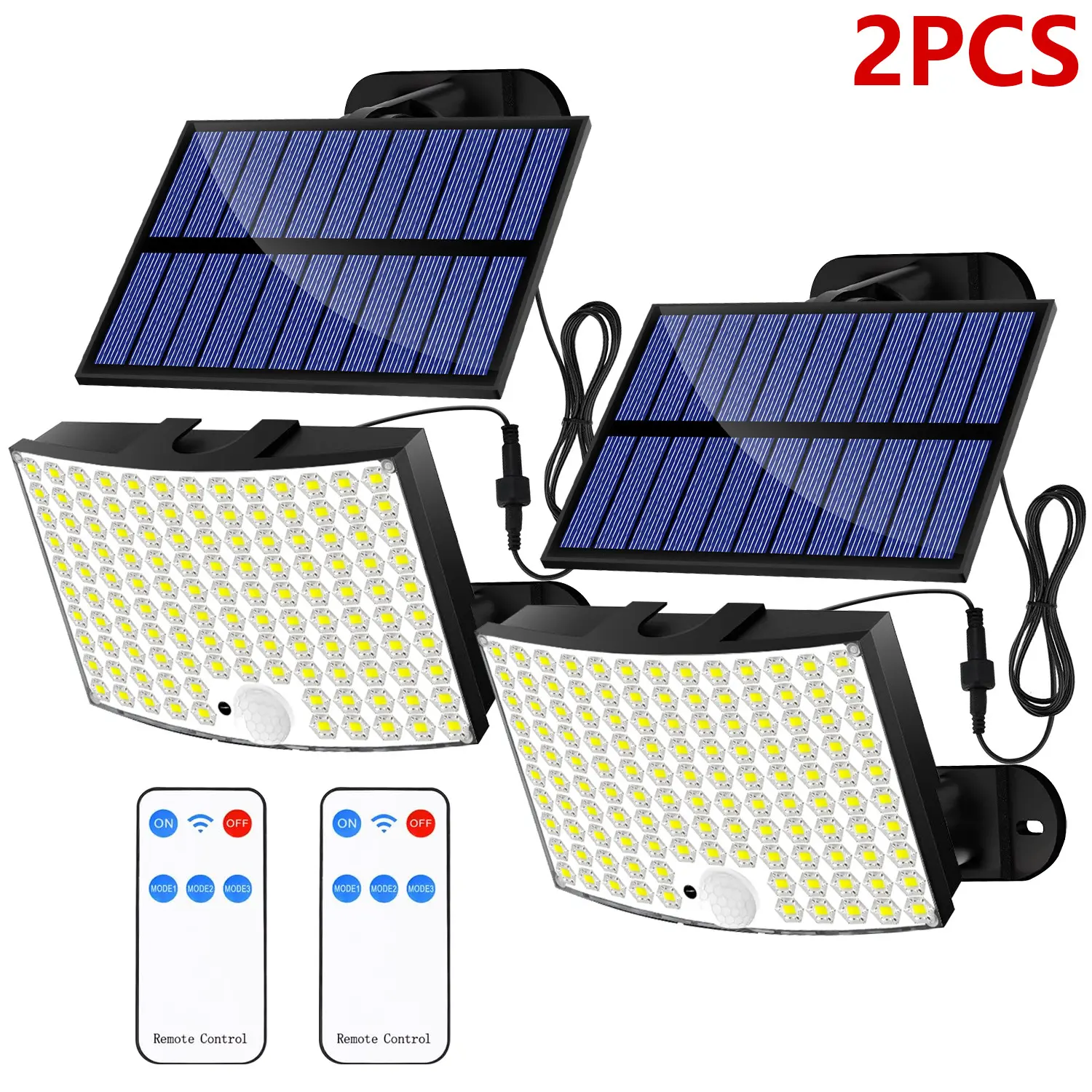 128LED solar light, outdoor garden light, remote control split unit, household use, motion sensor, outdoor light 128LED solar light, outdoor garden light, remote control split unit, household use, motion sensor, outdoor light