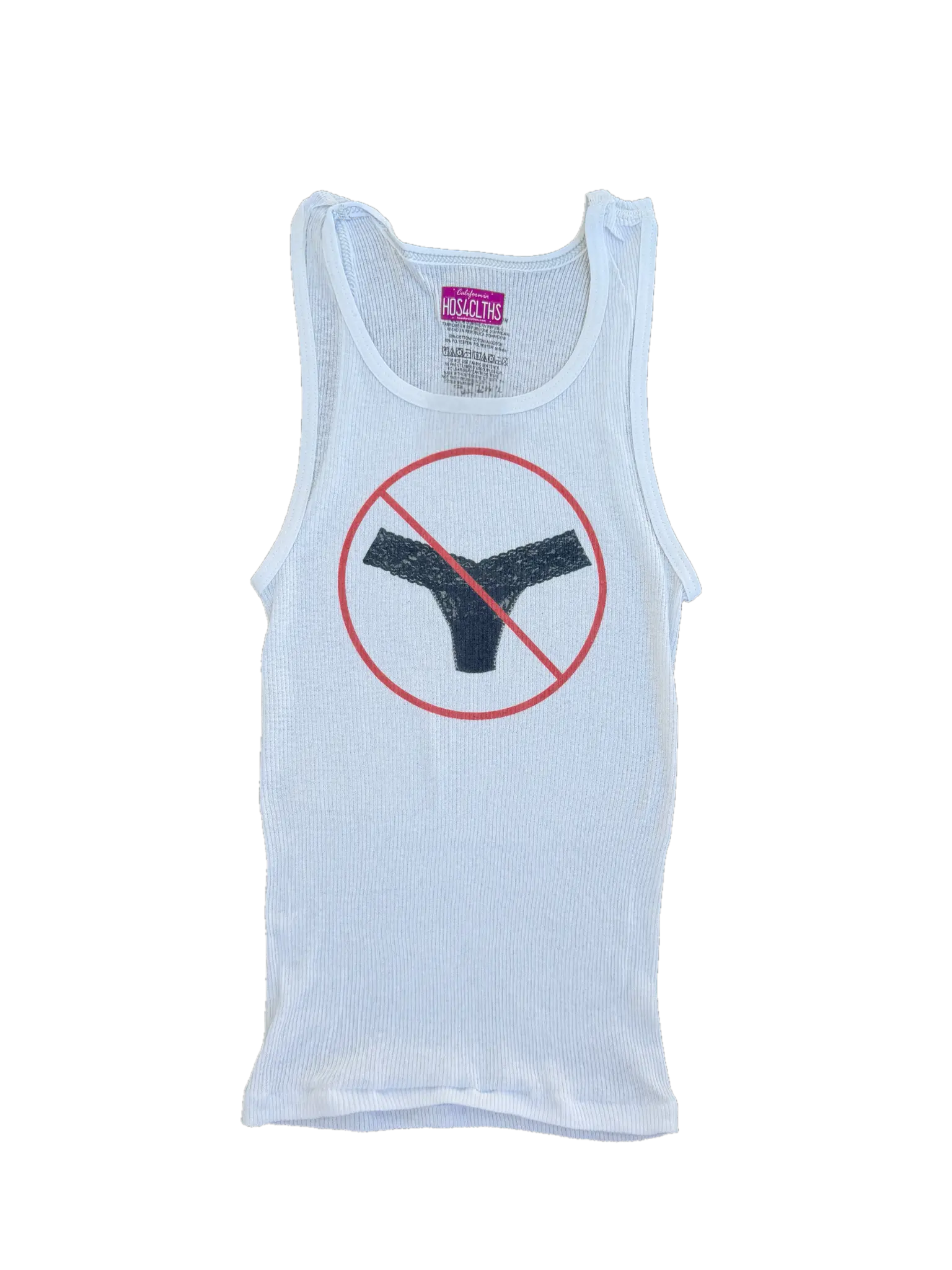 TOO MUCH INFORMATION Design Graphic Ribbed White Tank Top Cute Club Bar Going out Shirt