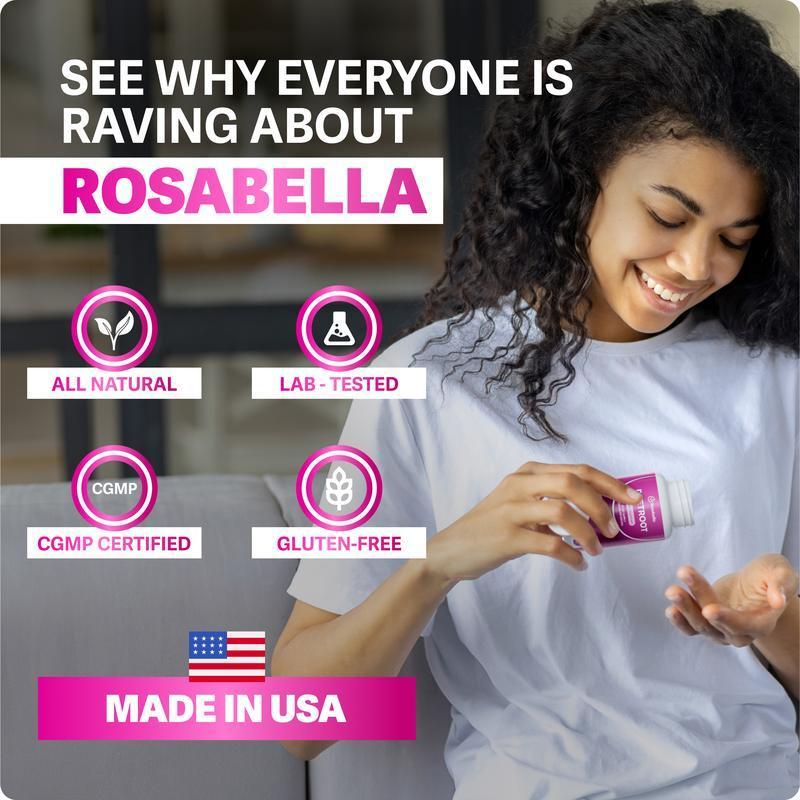 Flash Sale 3pack   Rosabella Organic Beetroot Capsules (1300mg) for Blood Flow & Heart Health