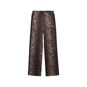 PUMA Womens T7 Leo Luxe Aoptrack Pants Casual - Black