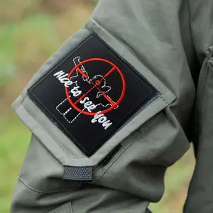 Tactical Morale Patch Nice To See You Sniper Scope, Patch Design, Military Airsoft Gear Accessories Hook & Loop