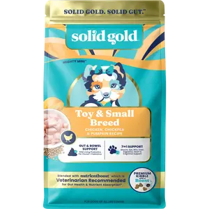 Solid Gold Nutrientboost Mighty Mini Chicken Dry Food for Toy & Small Dogs Grain & Gluten Free with Omega Fatty Acids for Balanced Nutrition