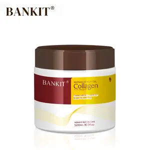 BANKIT Collagen Deep Repair Conditioner withMonaco Argan Oil for All Hair Types, 500 ml/16.9oz in Hair Care Repair Damaged Hair ArganAvocado Cleanser