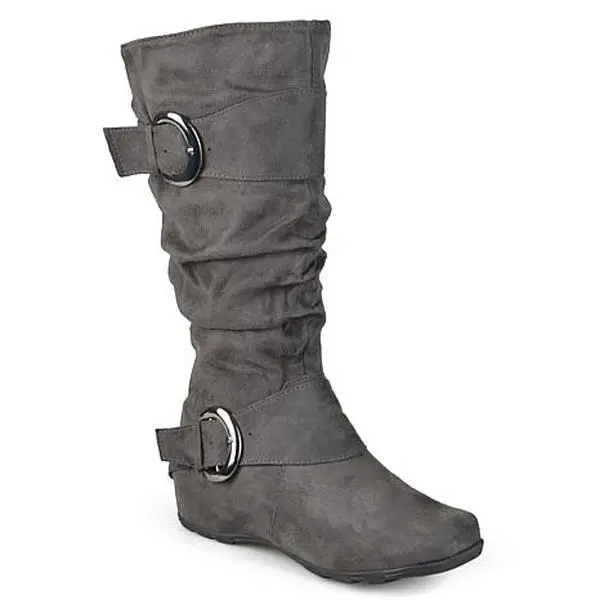 Journee Collection Women's Wide Calf Jester-01 Boot