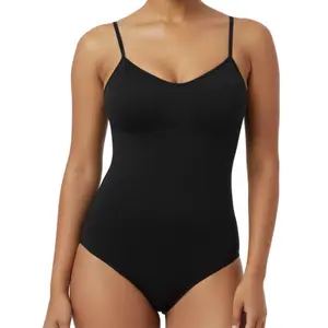 Malco Modes Shapewear Bodysuit for Women | Seamless Tummy Control Body Shaper | Slimming & Sculpting Everyday Bodysuit | Invisible Under Dress, Comfortable Fit