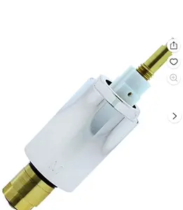 Avalon Mixet Shower Cartridge for Single Tub and Shower Handles Brass Faucet Stem Chrome Retainer Nut White Body