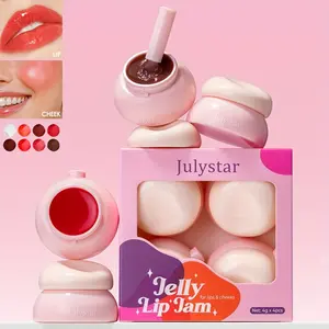 4 Packs Multi-Color Moisturizing Lip Nectar, Hydrating Doe Glass Lips, Fine Glitter Lip Glaze, Non-Sticky, Lightweight, Long-Lasting, Lipgloss