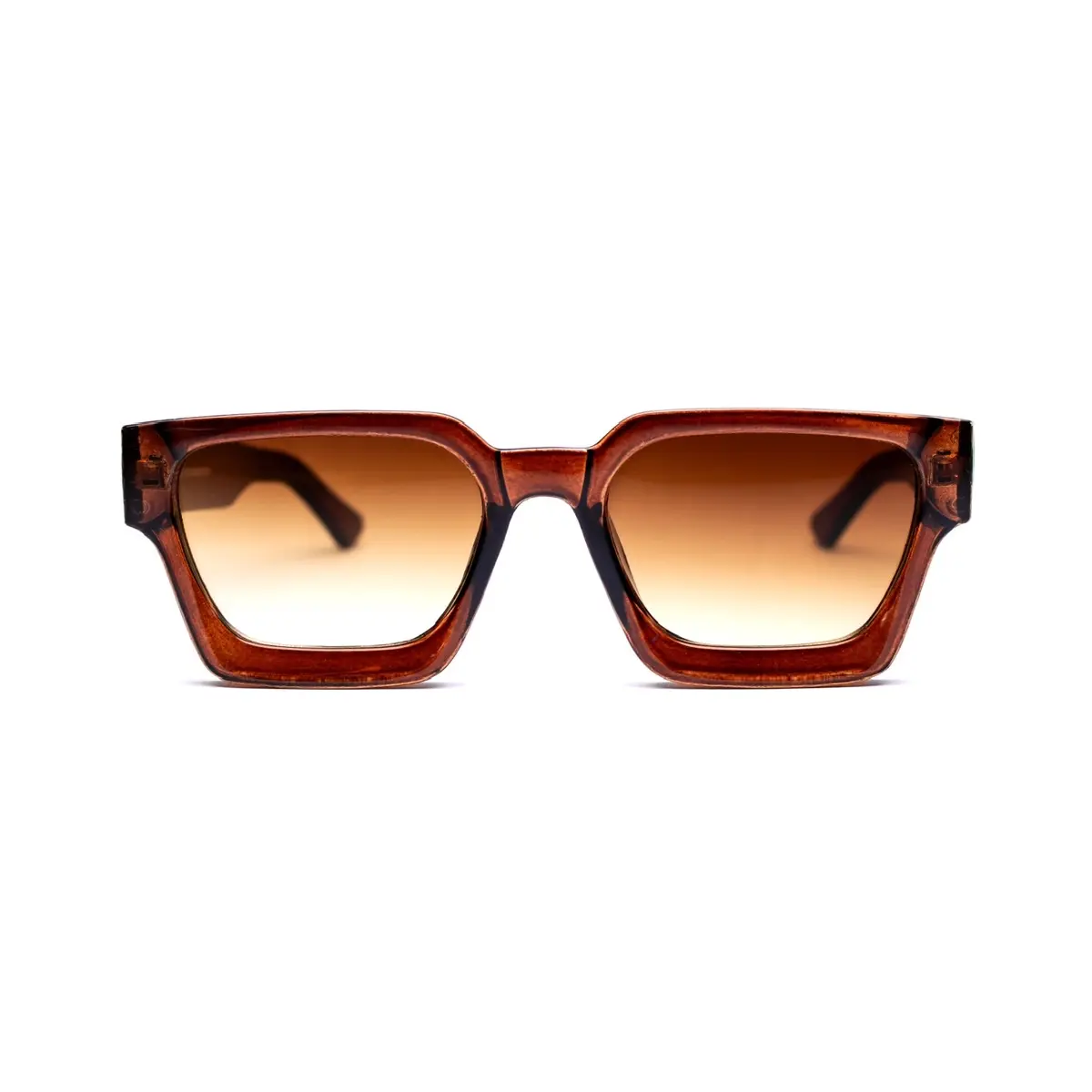 Boston: Brown - Sunglasses by Ohon Trendy Square square sunglass