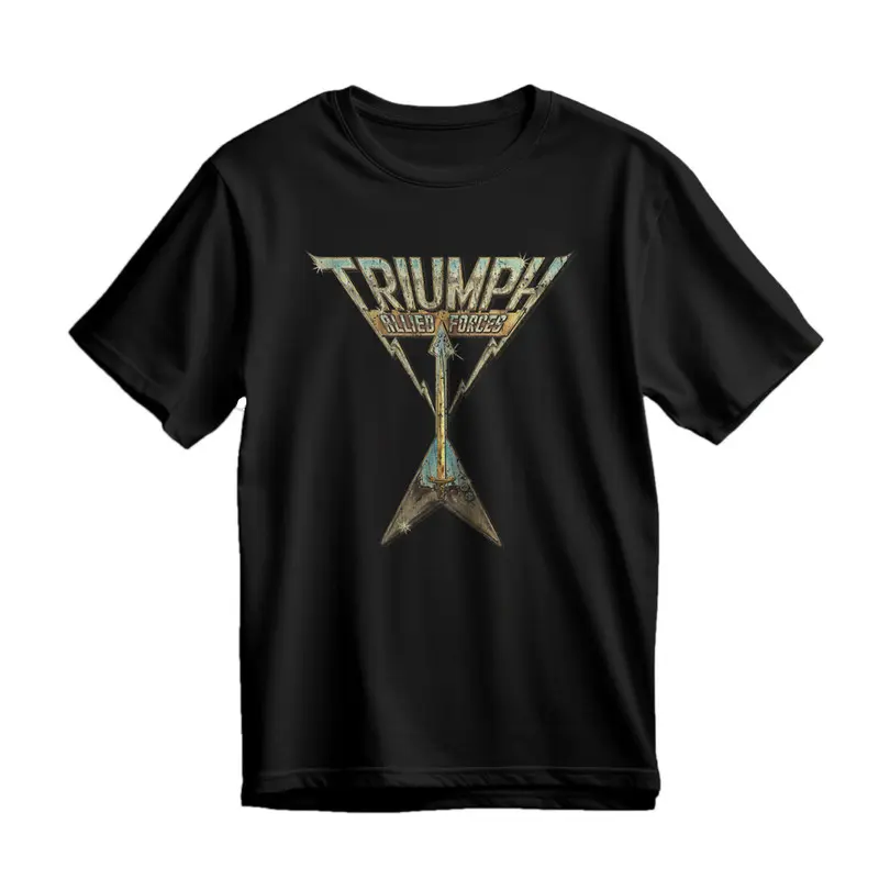 Vintage Triumph Retro Allied Forces Bass Music Instrument T-Shirt