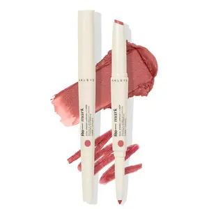 HALEYS Beauty Re-mark Dual Ended Lipstick + Liner 2-in-1 Ultra-Creamy Satin Matte Formula for Effortless Lining and Filling