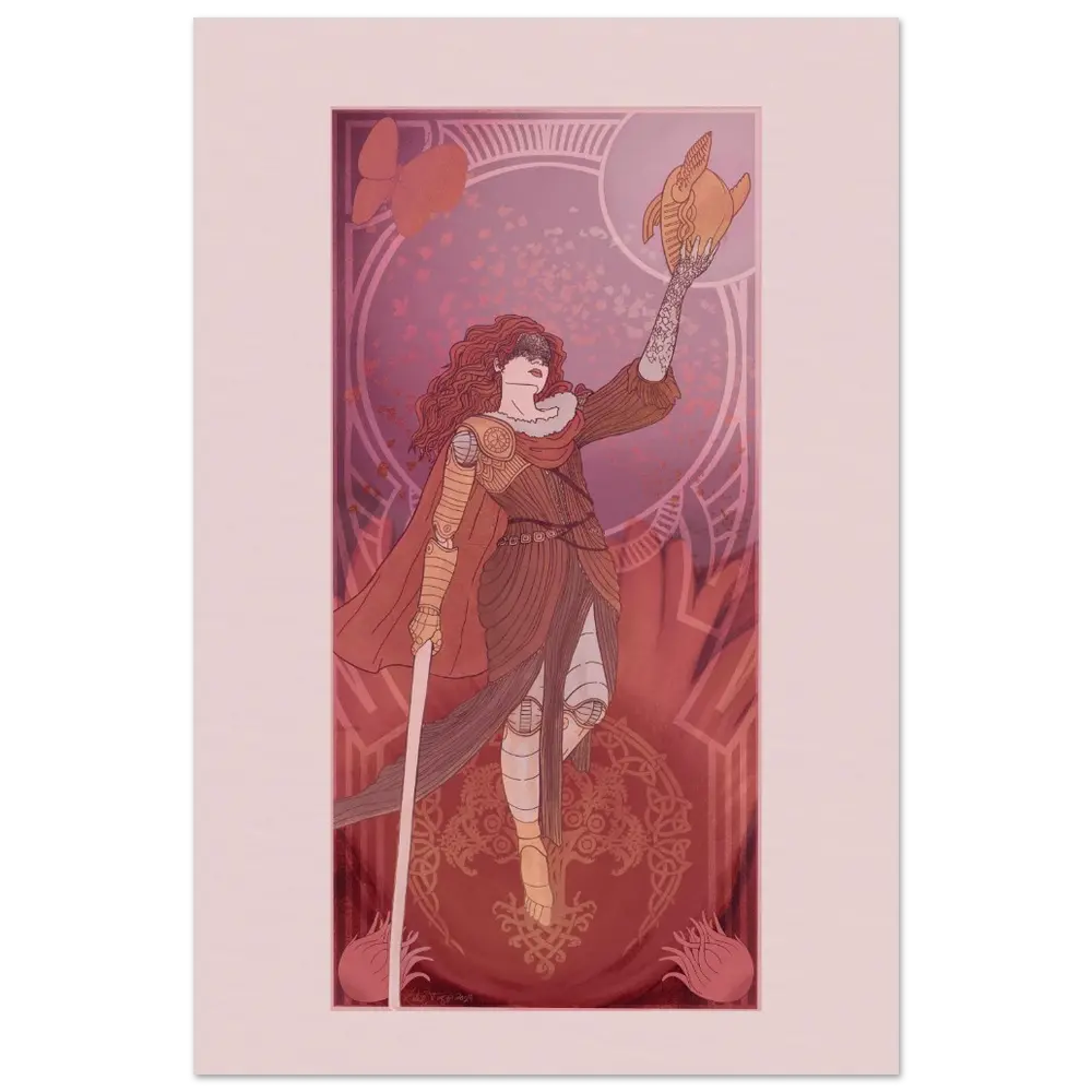 Original Fan Art | Malenia Blade of Miquella | Elden Ring Museum-Quality Matte Paper Poster wall art
