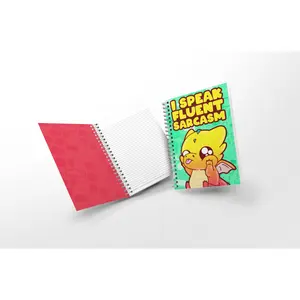 Soft Touch Mini Notebook - I Speak Fluent Sarcasm