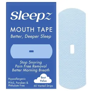 Sleepz 60 Count Anti-Snore Mouth Tape!