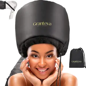 Large Hooded Hair Dryer Cap: Speeds Up Drying Time, Perfect for Curly Hair and Deep Conditioning Treatments