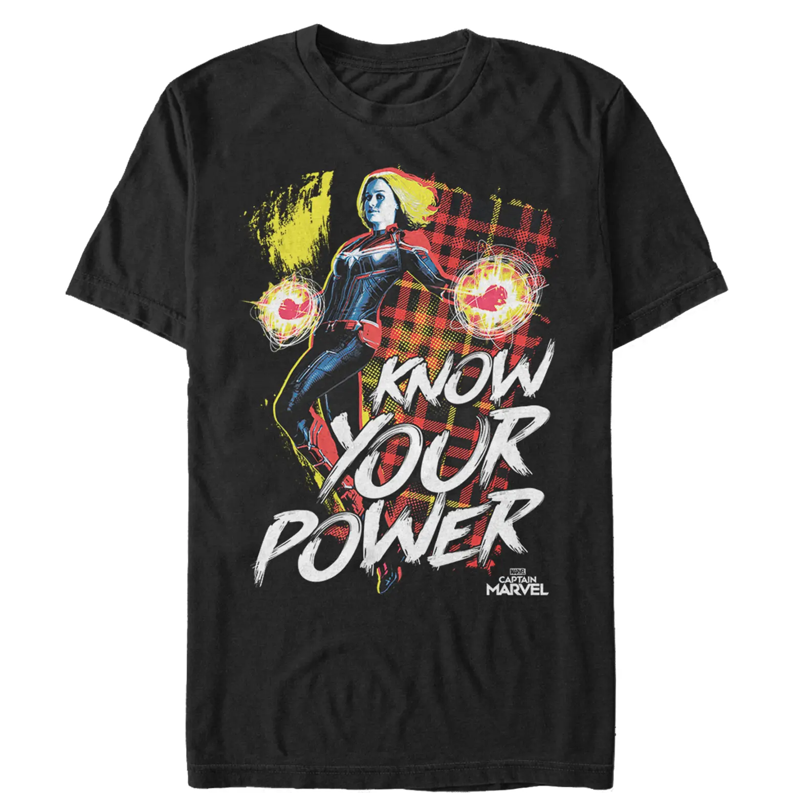 Men's Marvel Captain Marvel Know Your Power T-Shirt