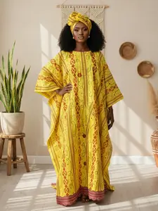 Rich Aunty Bazin Boubou | Effortless Luxury African Kaftan/Boho Long Sleeve Kaftan dress| Rich Aunty Style/bazin/boubou/kaftan/frican dress/Senegalese dress/bubu/Wedding guest/Eid/ceremony/formal wear/plus size