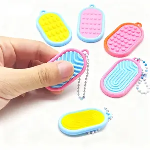 5 Counts 3D Printed Sensory Fidget Toys, Anxiety Relief Handheld Toys for Adults & Teens, Promotes Focus, Stress Relief Gift, Stress Relief Gadgets