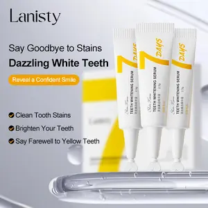 Lanisty Teeth Whitening Gel 7 Non-Sensitive Teeth Whitening Essence Deluxe Dental Grade | at-Home Dental Hygiene & Tooth Care for a White Smile Oral