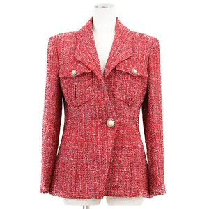 Pre-owned CHANEL Tweed Small Leather Goods Tailored Jacket
